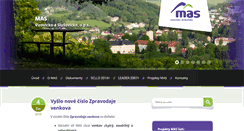 Desktop Screenshot of masvas.cz