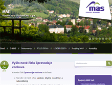 Tablet Screenshot of masvas.cz